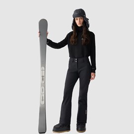 ŽENSKE SKI HLAČE COLMAR SOFTSHELL BLACK