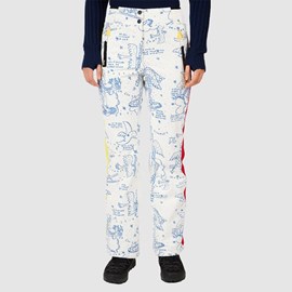 ŽENSKE SKI HLAČE ROSSIGNOL JCC SUBLIM WHITE