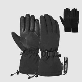 ŽENSKE SKI RUKAVICE REUSCH SID TRIPLE SYS R-TEX® XT BLACK