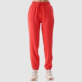 ŽENSKI DONJI DIO TRENIRKE 4F JOGGERS RED