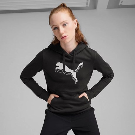 puma black hoodie for women