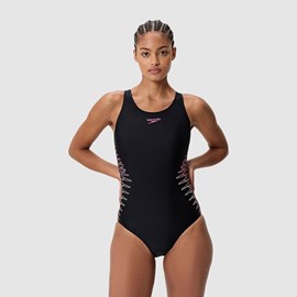 ŽENSKI KUPAĆI KOSTIM SPEEDO PLACEMENT MUSCLEBACK BLACK