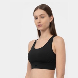 ŽENSKI SPORTSKI GRUDNJAK 4F FREE FEEL BLACK 