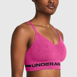 ŽENSKI SPORTSKI GRUDNJAK UNDER ARMOUR HEATHER PINK 